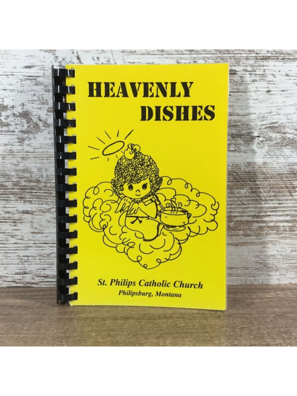 Heavenly Dishes St. Philips Catholic Church Cookbook Spiral-Bound Fundcraft 1991
